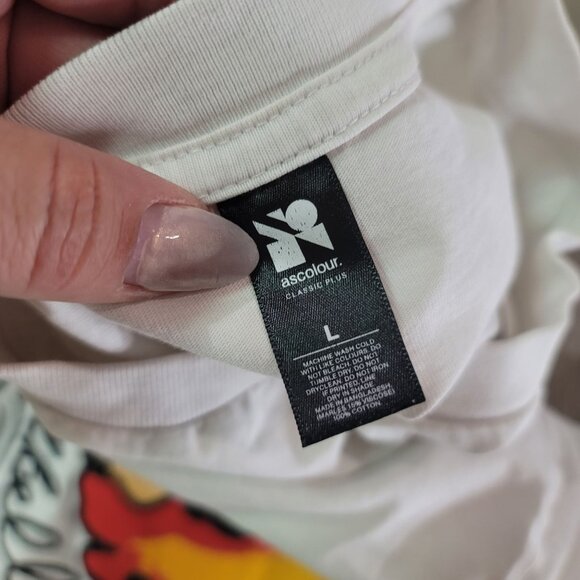 Redbelly Hat Makers Graphic Tee Size large skeleton Ed Hartey style graphic - Picture 3 of 4